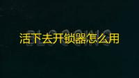 活下去开锁器怎么用